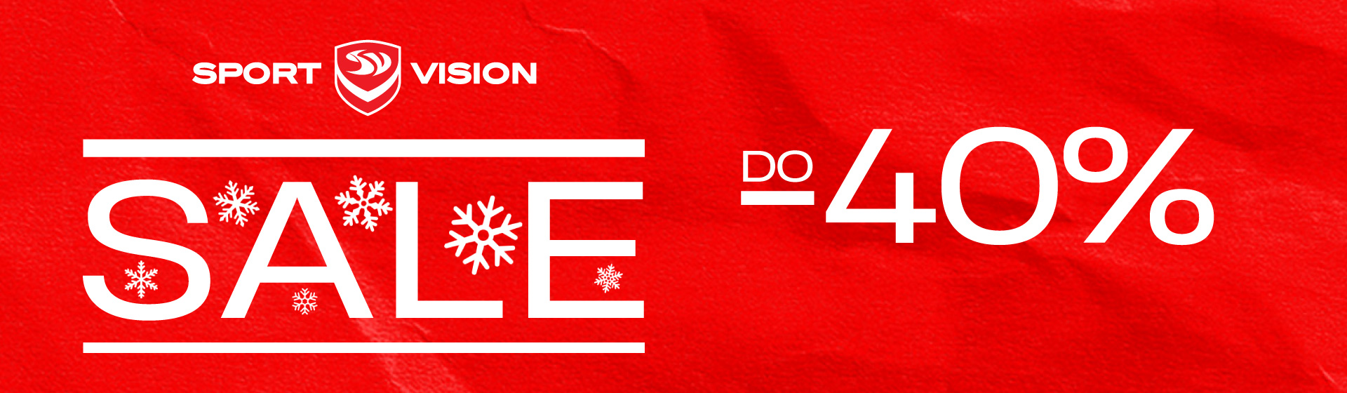 Super zimski popusti stigli su u Sport Vision! Ulovi artikle do -40%!